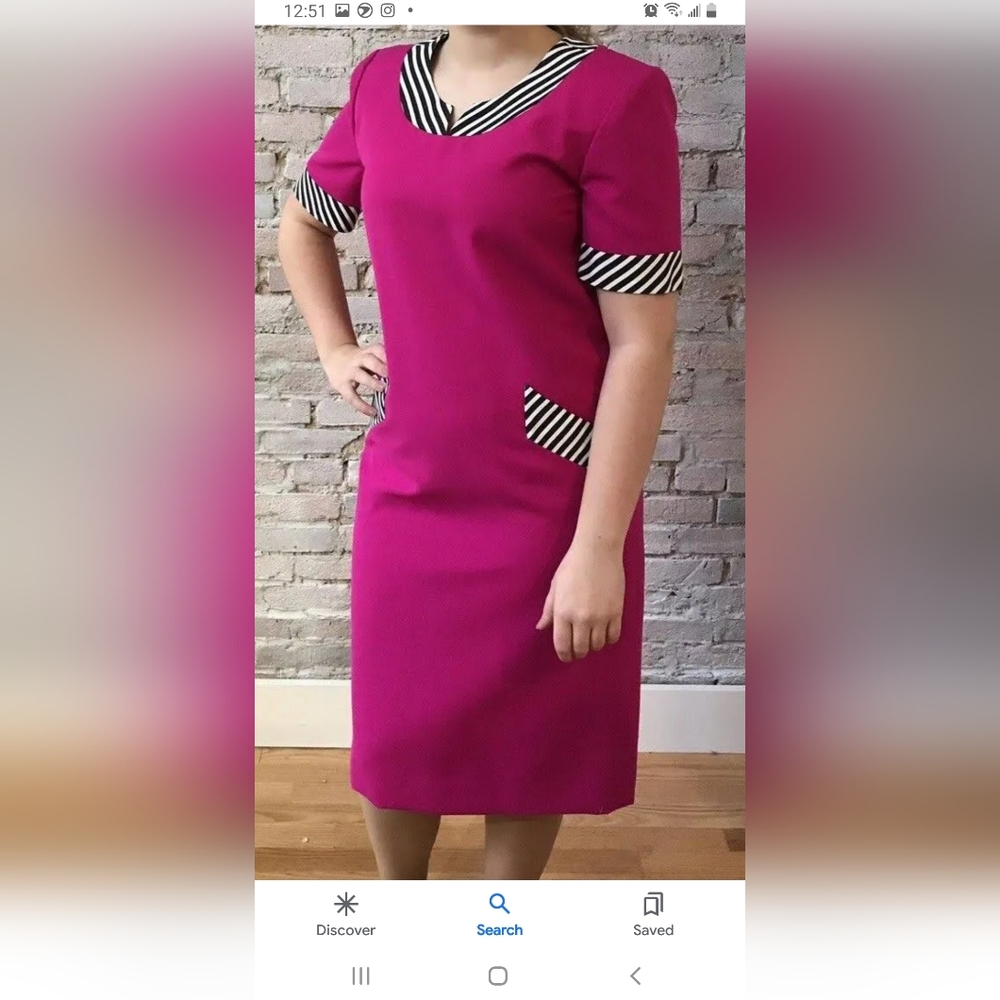 Carolina Herrera pink dress